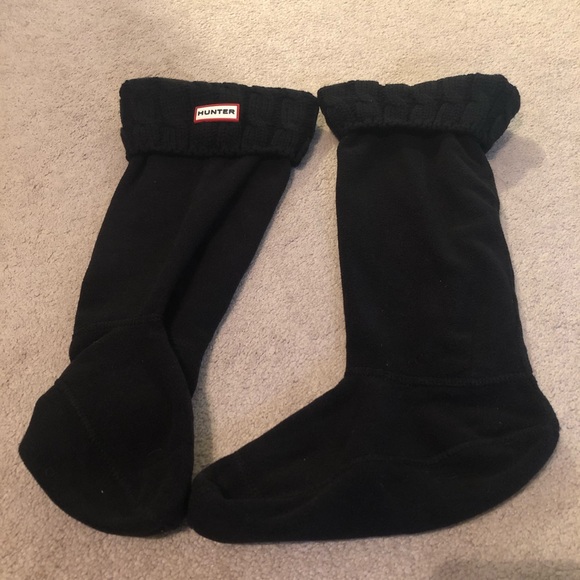 Hunter fleece boot socks
